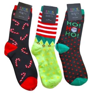 Eros Christmas trouser socks